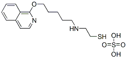 2-[5-(1-Isoquinolyloxy)pentyl]aminoethanethiol sulfate