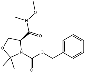 (S-BENZYL 4-(N-METHOXY-N-METHYLCARBAMOYL-2,2-DIMETHYLOXAZOLIDINE-3-CARBOXYLATE