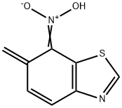 Benzothiazole, 6,7-dihydro-6-methylene-7-aci-nitro- (9CI)