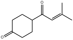 Cyclohexanone, 4-(3-methyl-1-oxo-2-butenyl)- (9CI)