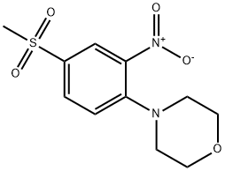 1-[4-(Methylsulfonyl)-2-nitrophenyl]morpholine