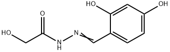 Acetic acid, hydroxy-, [(2,4-dihydroxyphenyl)methylene]hydrazide (9CI)