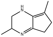 1H-Cyclopentapyrazine,  2,3,5,6-tetrahydro-3,7-dimethyl-  (9CI)