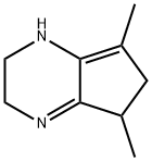 1H-Cyclopentapyrazine,  2,3,5,6-tetrahydro-5,7-dimethyl-  (9CI)