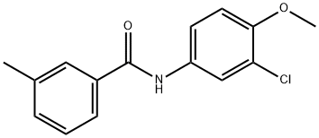 N-(3-氯-4-甲氧基苯基)-3-甲基苯甲酰胺
