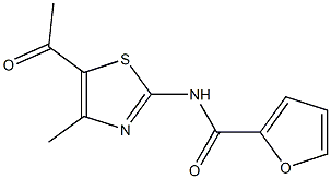 2-Furancarboxamide,N-(5-acetyl-4-methyl-2-thiazolyl)-(9CI)