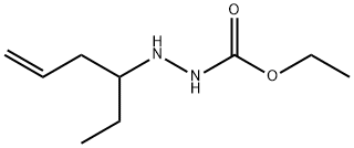 Hydrazinecarboxylic  acid,  2-(1-ethyl-3-butenyl)-,  ethyl  ester  (9CI)
