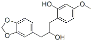 1-(2-Hydroxy-4-methoxyphenyl)-3-(1,3-benzodioxole-5-yl)-2-propanol