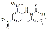 1-[(2,4-dinitrophenyl)amino]-3,4-dihydro-4,4,6-trimethyl-1H-pyrimidine-2-thione