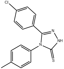 5-(4-氯苯基)-4-(4-甲基苯基)-4H-1,2,4-三唑-3-硫醇