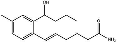 (E)-6-[2-(1-Hydroxybutyl)-4-methylphenyl]-5-hexenamide