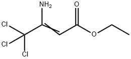 2-Butenoic acid, 3-amino-4,4,4-trichloro-, ethyl ester
