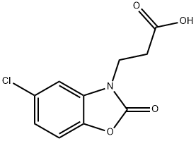3-(5-氯-2-氧代-1,3-苯并恶唑-3(2H)-基)丙酸