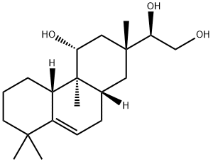 (R)-1-[(2R)-1,2,3,4,4a,4bα,5,6,7,8,10,10aα-Dodecahydro-4β-hydroxy-2,4aβ,8,8-tetramethylphenanthren-2-yl]-1,2-ethanediol