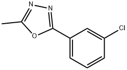 2-(3-氯苯基)-5-甲基-1,3,4-恶二唑