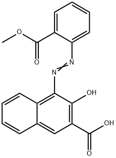 3-hydroxy-4-[[2-(methoxycarbonyl)phenyl]azo]-2-naphthoic acid