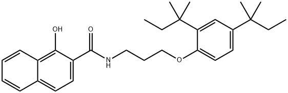 1-羟基-2-[Γ-(2,4-二叔戊基苯氧基)丙基]萘甲酰胺