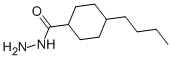 Cyclohexanecarboxylic acid, 4-butyl-, hydrazide (9CI)