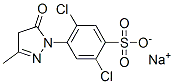 sodium 2,5-dichloro-4-(4,5-dihydro-3-methyl-5-oxo-1H-pyrazol-1-yl)benzenesulphonate