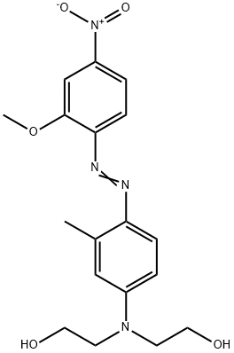 2-[2-hydroxyethyl-[4-(2-methoxy-4-nitro-phenyl)diazenyl-3-methyl-phenyl]amino]ethanol