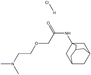 2-[2-(dimethylamino)ethoxy]-N-tricyclo[3.3.1.13,7]dec-1-ylacetamide monohydrochloride