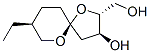 1,6-Dioxaspiro[4.5]decane-2-methanol,8-ethyl-3-hydroxy-,(2R,3S,5S,8S)-(9CI)