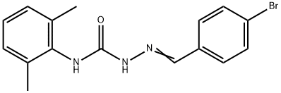 2-[(4-Bromophenyl)methylene]-N-(2,6-dimethylphenyl)-hydrazinecarboxamide