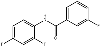 Benzamide, N-(2,4-difluorophenyl)-3-fluoro- (9CI)