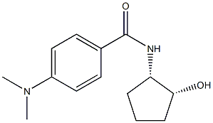 Benzamide, 4-(dimethylamino)-N-[(1R,2S)-2-hydroxycyclopentyl]-, rel- (9CI)