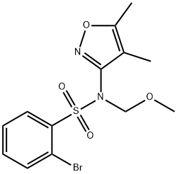 2-溴-N-(4,5-二甲基异恶唑-3-基)-N-(甲氧甲基)苯磺酰胺