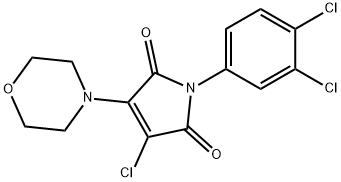 3-氯-1-(3,4-二氯苯基)-4-(4-吗啉基)-1H-吡咯-2,5-二酮