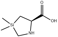 1-Aza-3-silacyclopentane-5-carboxylicacid,3,3-dimethyl-,(5R)-(9CI)