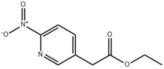 3-PYRIDINEACETIC ACID, 6-NITRO-, ETHYL ESTER