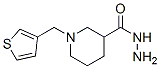 3-Piperidinecarboxylicacid,1-(3-thienylmethyl)-,hydrazide(9CI)