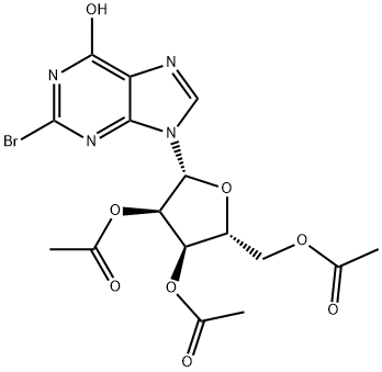 2-Bromo-2',3',5'-tri-O-acetylinosine