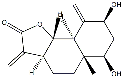 (3aS,9aβ,9bα)-3a,4,5,5a,6,7,8,9,9a,9b-Decahydro-6α,8α-dihydroxy-5aα-methyl-3,9-bis(methylene)naphtho[1,2-b]furan-2(3H)-one
