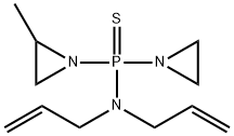 (1-Aziridinyl)(2-methyl-1-aziridinyl)(diallylamino)phosphine sulfide