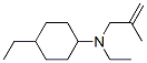 Cyclohexanamine, N,4-diethyl-N-(2-methyl-2-propenyl)- (9CI)