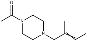 Piperazine, 1-acetyl-4-(2-methyl-2-butenyl)- (9CI)