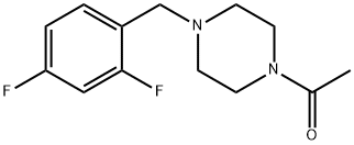 1-Acetyl-4-(2,4-difluorobenzyl)piperazine