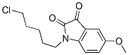 1-(5-CHLORO-PENTYL)-5-METHOXY-1H-INDOLE-2,3-DIONE
