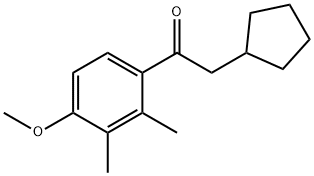 2-环戊基-1-(4-甲氧基-2,3-二甲基苯基)乙酮