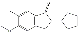 2-环戊基-2,3-二氢-5-甲氧基-6,7-二甲基-1H-茚-1-酮