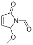 1H-Pyrrole-1-carboxaldehyde, 2,5-dihydro-2-methoxy-5-oxo- (9CI)