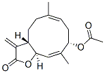 (3aS,6E,9S,10E,11aR)-9-Acetoxy-3a,4,5,8,9,11a-hexahydro-6,10-dimethyl-3-methylenecyclodeca[b]furan-2(3H)-one