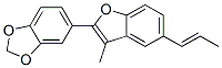 2-(1,3-Benzodioxole-5-yl)-3-methyl-5-[(E)-1-propenyl]benzofuran