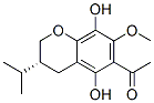 (R)-6-Acetyl-3,4-dihydro-5,8-dihydroxy-7-methoxy-3-isopropyl-2H-1-benzopyran