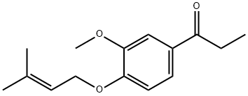 1-[3-Methoxy-4-[(3-methyl-2-butenyl)oxy]phenyl]-1-propanone