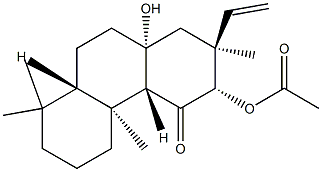 (2S)-3α-(Acetyloxy)-2β-ethenyl-2,3,4aβ,4b,5,6,7,8,8aβ,9,10,10a-dodecahydro-10aα-hydroxy-2,4bα,8,8-tetramethylphenanthren-4(1H)-one