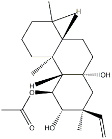 (2S)-2β-Ethenyl-2,3,4,4aβ,4b,5,6,7,8,8aβ,9,10-dodecahydro-2,4bα,8,8-tetramethyl-3α,4β,10aα(1H)-phenanthrenetriol 4-acetate
